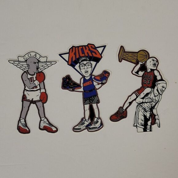 Collectible Michael Jordan Stickers - Picture 1 of 5